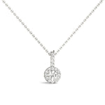 Load image into Gallery viewer, Cushion Halo Pendant