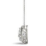 Load image into Gallery viewer, Round Halo Pendant