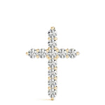 Load image into Gallery viewer, 11 Stone Cross Pendant