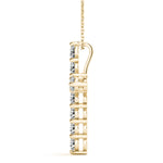 Load image into Gallery viewer, 11 Stone Cross Pendant