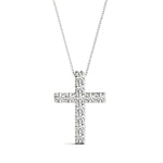 Load image into Gallery viewer, 11 Stone Cross Pendant