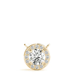 Load image into Gallery viewer, Round Halo Pendant