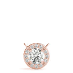 Load image into Gallery viewer, Round Halo Pendant