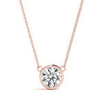 Load image into Gallery viewer, Round Solitaire Pendant