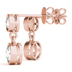 Load image into Gallery viewer, Earrings Single Stone
