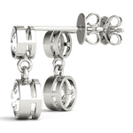 Load image into Gallery viewer, Earrings Single Stone