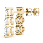 Load image into Gallery viewer, Earrings 3 Stone