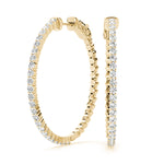 Load image into Gallery viewer, Earrings Hoop Earrings Vault Lock