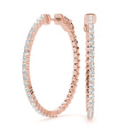 Load image into Gallery viewer, Earrings Hoop Earrings Vault Lock