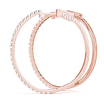 Load image into Gallery viewer, Earrings Hoop Earrings Vault Lock