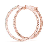 Load image into Gallery viewer, Earrings Hoop Earrings Vault Lock