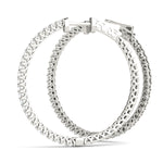 Load image into Gallery viewer, Earrings Hoop Earrings Vault Lock