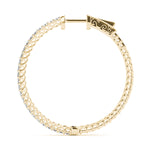 Load image into Gallery viewer, Earrings Hoop Earrings Vault Lock