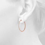 Load image into Gallery viewer, Earrings Hoop Earrings Vault Lock