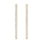 Load image into Gallery viewer, Earrings Hoop Earrings Vault Lock