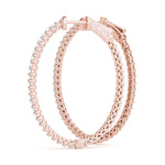 Load image into Gallery viewer, Earrings Hoop Earrings Vault Lock