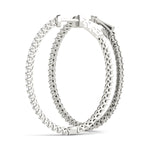Load image into Gallery viewer, Earrings Hoop Earrings Vault Lock
