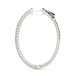 Load image into Gallery viewer, Earrings Hoop Earrings Vault Lock