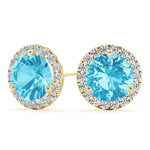 Load image into Gallery viewer, Martini Halo Earrings