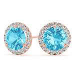 Load image into Gallery viewer, Martini Halo Earrings
