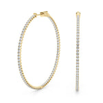 Load image into Gallery viewer, .75 Inch 4 Prong Round Hoop