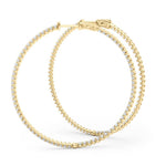 Load image into Gallery viewer, .75 Inch 4 Prong Round Hoop