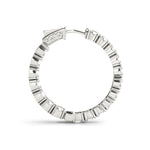 Load image into Gallery viewer, .8 Inch 4 Prong Round Hoop