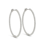 Load image into Gallery viewer, .75 Inch 4 Prong Round Hoop