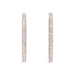 Load image into Gallery viewer, 1.2 Inch 4 Prong Oval Hoop