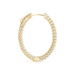 Load image into Gallery viewer, 1.2 Inch Lucida Oval Hoop