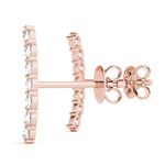 Load image into Gallery viewer, 7 Stone Earring Jackets