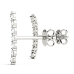 Load image into Gallery viewer, 7 Stone Earring Jackets