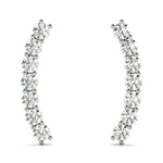 Load image into Gallery viewer, 7 Stone Earring Jackets