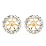 Load image into Gallery viewer, Earring Jacket For .50 Ct Center