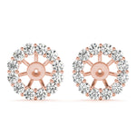 Load image into Gallery viewer, Earring Jacket For .50 Ct Center