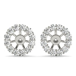 Load image into Gallery viewer, Earring Jacket For .50 Ct Center