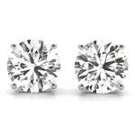 Load image into Gallery viewer, (1/10 Cttw) .10 Ct 4 Prong Wire Earrings