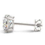 Load image into Gallery viewer, (1/10 Cttw) .10 Ct 4 Prong Wire Earrings