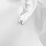 Load image into Gallery viewer, 3 Row Earrings