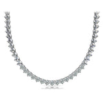 Load image into Gallery viewer, 3 Prong Riviera Necklace