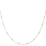 Load image into Gallery viewer, .040 (1.4mm) Dia Station Necklace