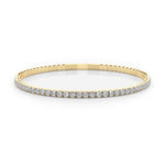 Load image into Gallery viewer, Flexible Half Way Bangle