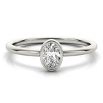 Load image into Gallery viewer, Oval Solitaire Stackable