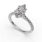 Load image into Gallery viewer, Engagement Ring ERHL0322-1.00