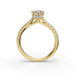 Load image into Gallery viewer, Engagement Ring ERHL0322-1.00