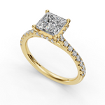 Load image into Gallery viewer, Engagement Ring ERHL0322-1.00