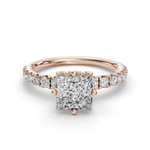 Load image into Gallery viewer, Engagement Ring ERHL0323-1.00