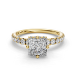 Load image into Gallery viewer, Engagement Ring ERHL0323-1.00