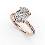 Load image into Gallery viewer, Engagement ring ERHL0358-1.00
