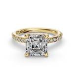 Load image into Gallery viewer, Engagement Halo Ring ERHL0826
